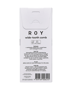 Roy Wide-Tooth Comb